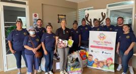 American Legion Post 67 (Rincón, PR) visits “Hogar de Niños Regazo de Paz”