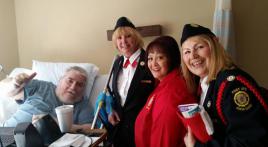 Post 572 shares Christmas joy