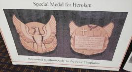John J. Morris Post 62 does 4 Chaplains Ceremony for Sons of the American Revolution