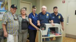 American Legion Post 555  Calls Bingo at VA Long Beach