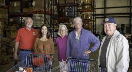 Boerne, Texas, American Legion post food drive