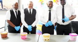 Fred Brock Post 828 Legionnaires host ice cream social for nursing home residents 
