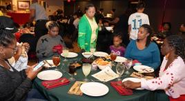Fred Brock Post 828 sponsors 10th Youth Empowerment Thanksgiving Dinner 