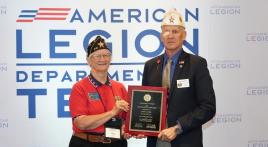 Wylie, Texas female veteran earns Legionnaire of the Year honors