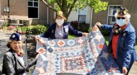Korean War Veteran Rita Jordan Honored During COVID-19 Pandemic