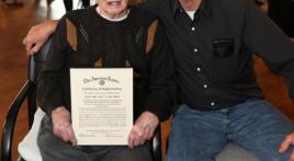 World War II veteran turns 100