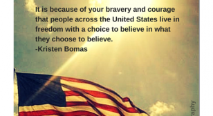 My U.S. flag photo
