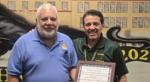 John J. Morris Post 62 honors Peoria High School with Americanism Award