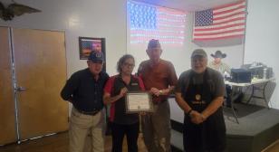 John J. Morris Post 62 honors Meineke Car Care with Americanism award