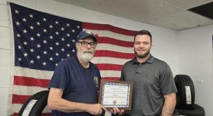 John J. Morris Post 62 honors Big Brand Tire & Service as Business of the Month