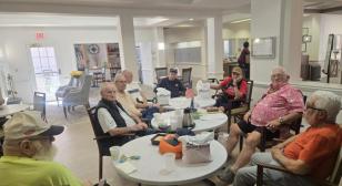 John J. Morris Post 62 supports Be the One with senior veteran site visits