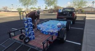 John J. Morris Post 62 helps provide water for local homeless population