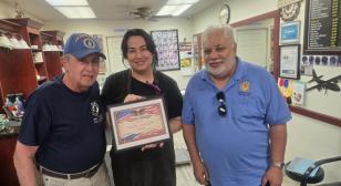John J. Morris Post 62 honors Sunny Bowl Barber Shop with first Patriotism award