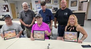 John J. Morris Post 62 honors cleaning crew with Stars of 62 award