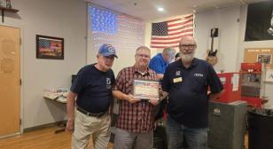 John J. Morris Post 62 honors Jay Farren with Patriotism award