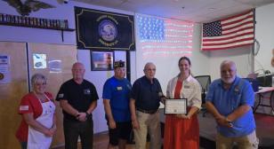 John J. Morris Post 62 honors Arizona Broadway Theatre