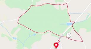 First miles of 100 Miles For Hope