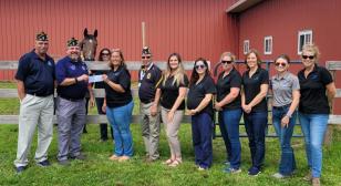 Department of New York donates $100,000 to Therapeutic Horses of Saratoga