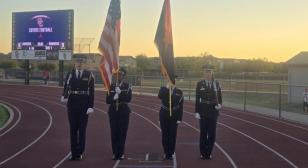 John J. Morris Post 62 represented at Centennial High salute to service
