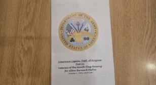 John J. Morris Post 62 honors Veteran of the Month Albin Derbis