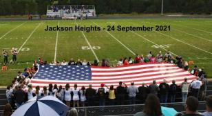 Patriotic Americans rally around the flag