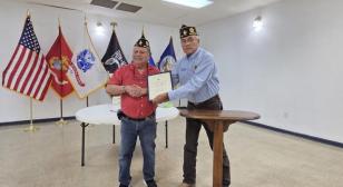Helotes, Texas, veteran celebrates 60 years of continuous membership in American Legion