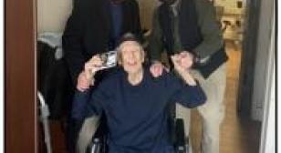 Buddy Check with a 100-year-old member