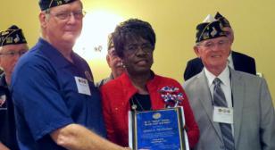 Post 19 member wins Department-Level Blue Cap Award