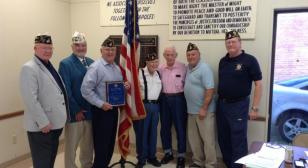 Post 19 Blue Cap recipients recognized