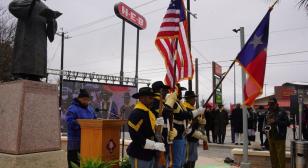 Fred Brock Post 828 and community honor MLK with wreaths
