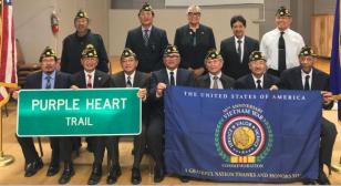 Manuel L. Quezon Post 603 installs 2018-19 officers