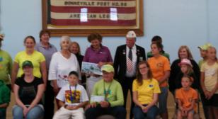 Department of Idaho Legion Family donates to children with cancer