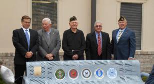 New Benches Donated at the Cambridge VA Outpatient Clinic