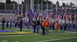 Military Appreciation Night at Aloha High School