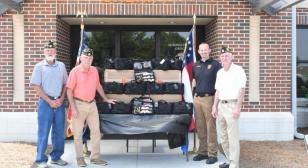 $8,200 donation by American Legion Post 167 in Chatsworth, Ga.