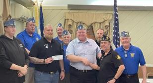 Squadron 1682 in New York donates to local peer-to-peer veteran support organization