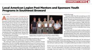 Post 385, FL Eagle Scout Award Presentation