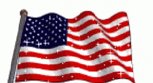 Flag ceremony at American Legion in Presidio, Texas