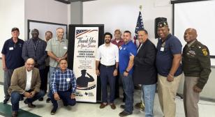 Texas Legionnaires receive congressional certificates, coins for participation in Veterans History Project