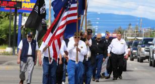 Vietnam Honor and Remembrance Walk, Columbia Falls, Mont.