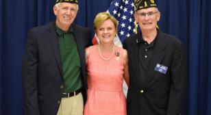 Eagan Post 594 recognizes retiring school superintendent Jane Berenz 