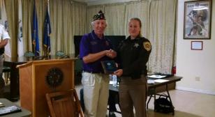 American Legion Northampton, VA Post 56 Law Enforcement Officer of the Year