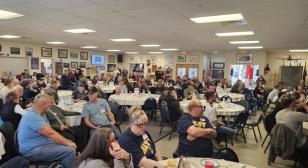 Post Falls, Idaho, Post 143 Be the One launch party/Army-Navy Game watch party