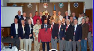 Medal of Honor Recipient, Army Specialist Salvatore Giunta speaks at Newport Harbor Post 291