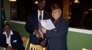 Snyder becomes New Commander of Post 39,Williamsburg, Va