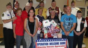 Department of Florida Officers Welcomes Home SSGT Daniel Hays