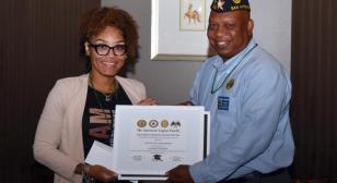 Fred Brock Post No. 828 awards Student Aid 