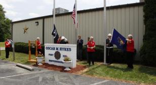 Oscar M. Hykes Post 223 honors America’s 250th anniversary and Legion’s 107th birthday, rededicates its home