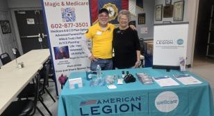 John J. Morris Post 62 hosts Wellcare information and hosts trivia