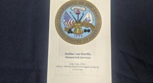 John J. Morris Post 62 celebrates the life of Walter Hartle